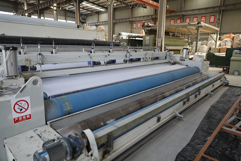 Tai`an Hongyuan Geosynthetics Co., Ltd. productielijn van de fabrikant