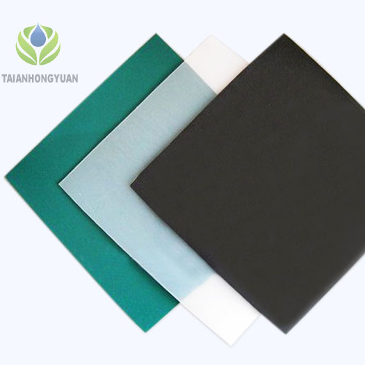 Op maat gemaakte 2 mm HDPE-membraan voor vijvers ASTM GM standaard en textuurde waterdichte film 0