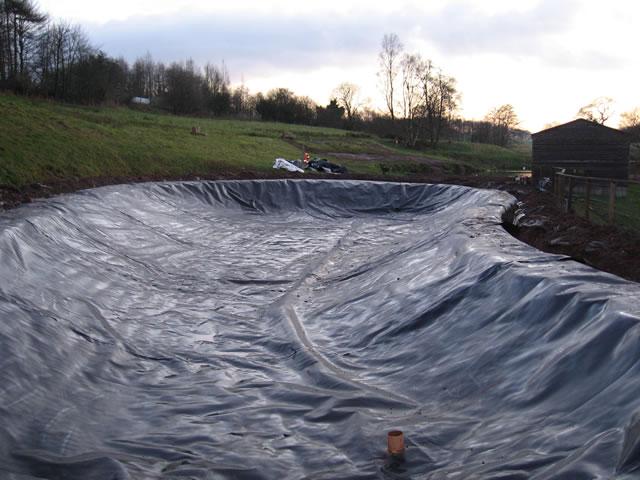Op maat gemaakte 2 mm HDPE-membraan voor vijvers ASTM GM standaard en textuurde waterdichte film 8