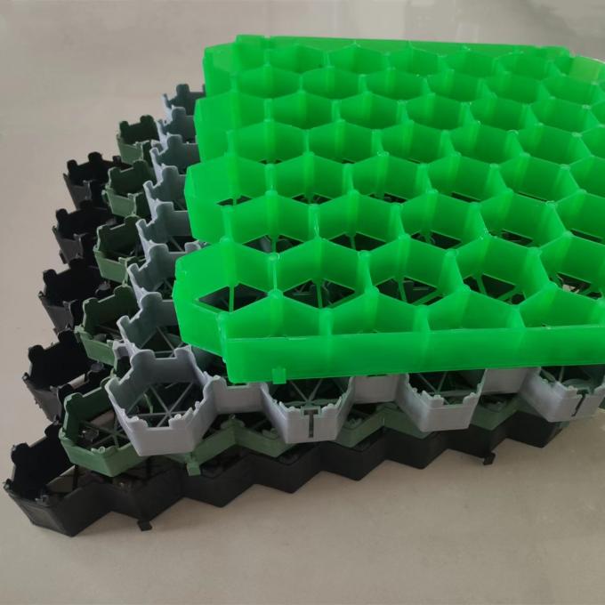 Moderne ontwerp Parkeerplaats honingraat Gravel Stabilisator Grass Grid voor oprit Paving 3