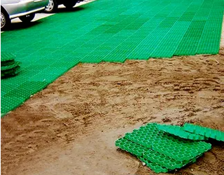 Moderne ontwerp Parkeerplaats honingraat Gravel Stabilisator Grass Grid voor oprit Paving 10